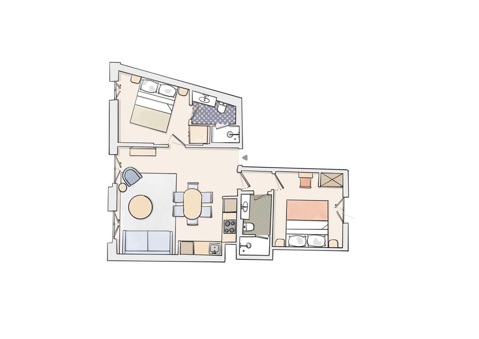 Collection Serviced In Notre Dame - Rue Savoie Apartamento